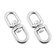 2x Ganchos De Bloqueo De Seguridad De Cadenas De Mosquetón 2x Ganchos De Bloqueo De Seguridad De Cadenas De Mosquetón